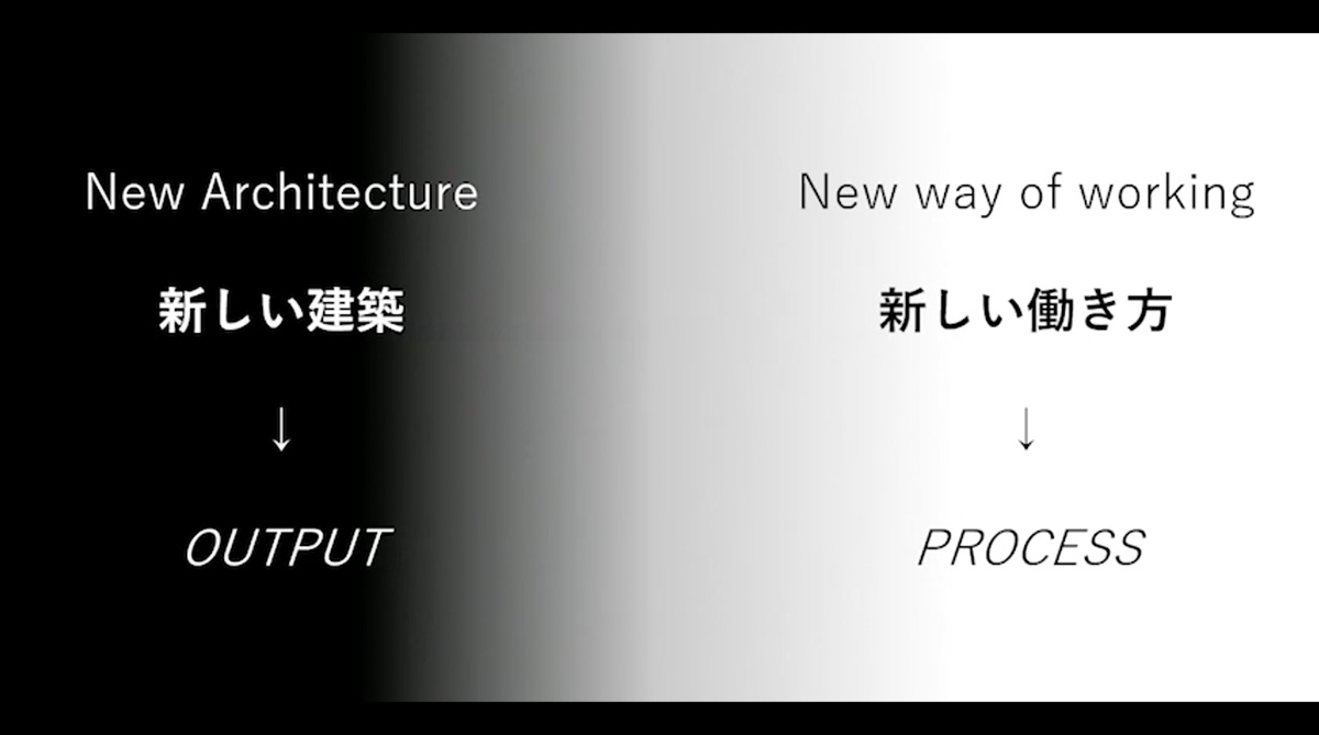 「新しい建築」と「新しい働き方」の2つの観点