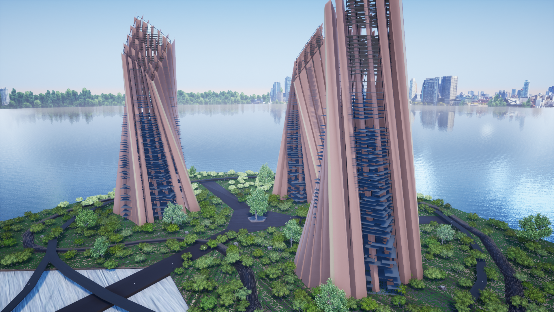 横田 芙実子さん作品「Tower - Day」