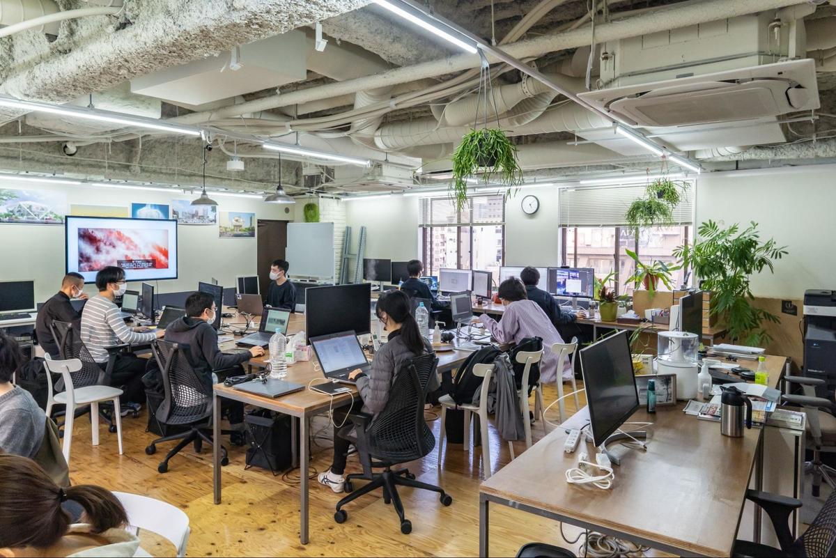 シンテグレートとヴィックのオフィス風景