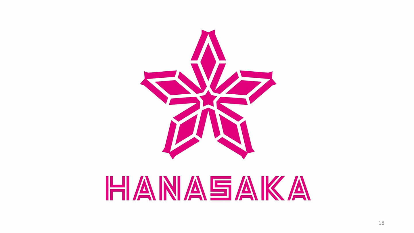 HANASAKA ロゴマーク