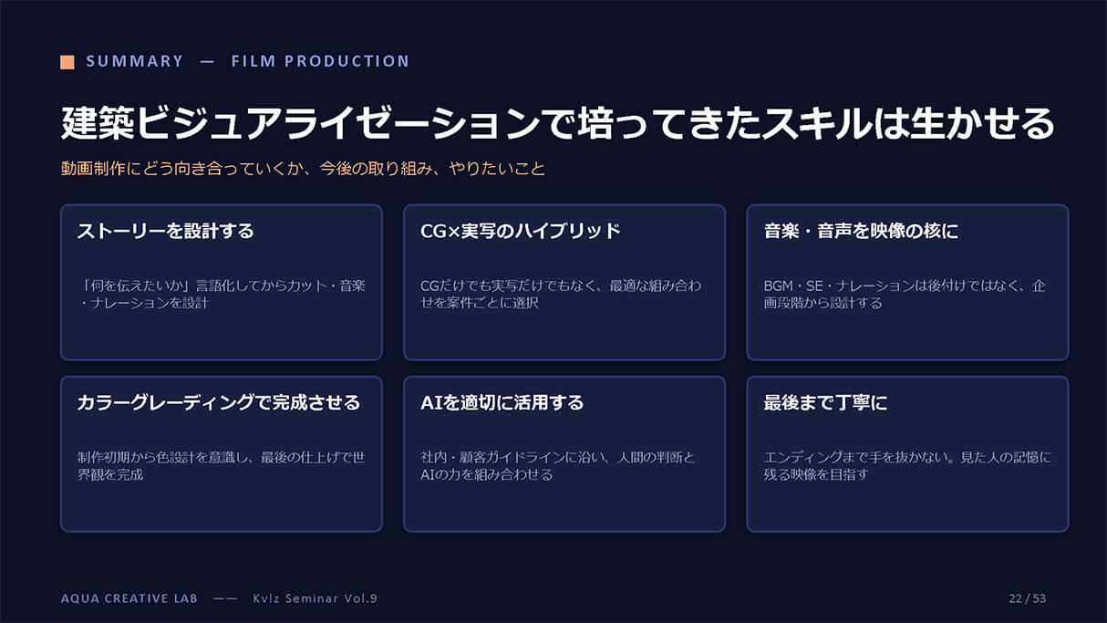 建築CGの次へ。動画制作×Virtual Productionで広がるビジュアライザーの仕事 20
